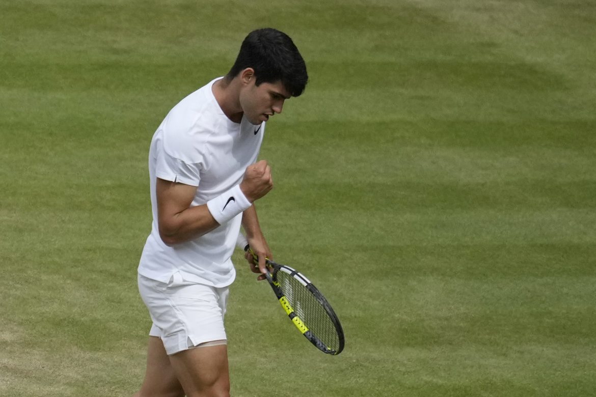 Carlos Alcaraz, Wimbledon 2024