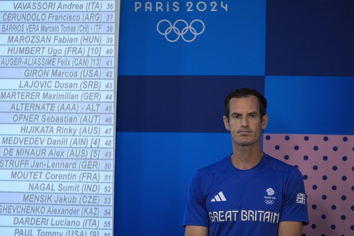 Andy Murray, OH 2024, Paríž