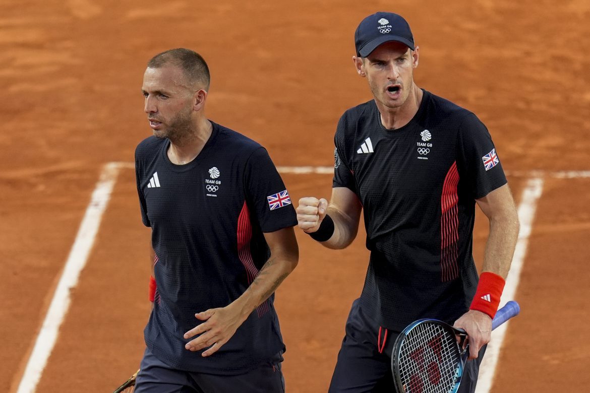 Daniel Evans, Andy Murray, OH 2024, Paríž