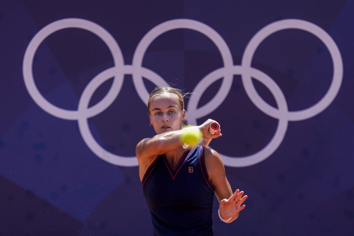 Anna Karolína Schmiedlová, OH 2024, Paríž, Štvrťfinále