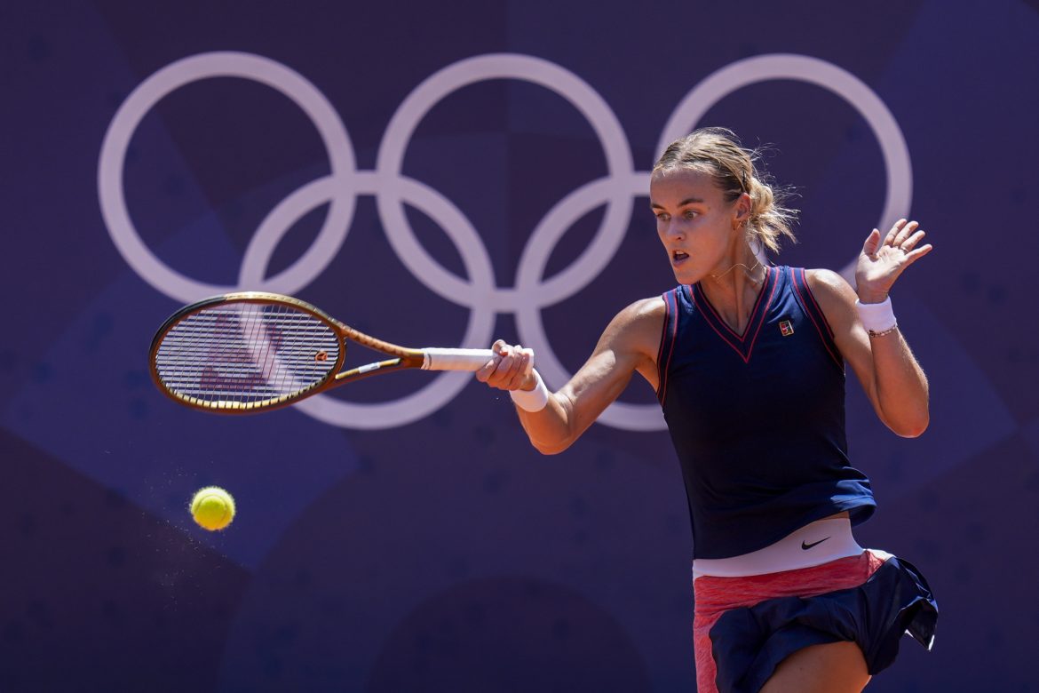 Anna Karolína Schmiedlová, OH 2024, Paríž, Štvrťfinále