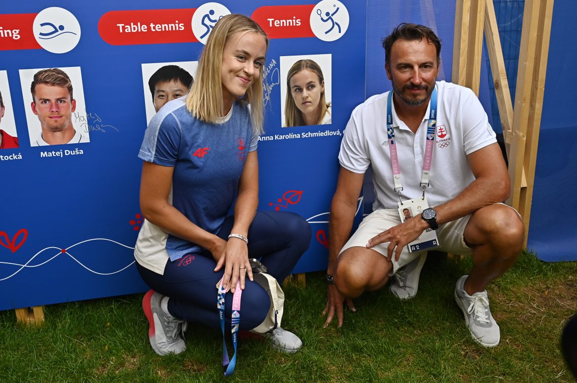 Anna Karolína Schmiedlová, Ladislav Simon, OH 2024, Paríž