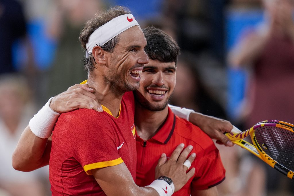 Carlos Alcaraz, Rafael Nadal, OH 2024, Paríž, Štvorhra