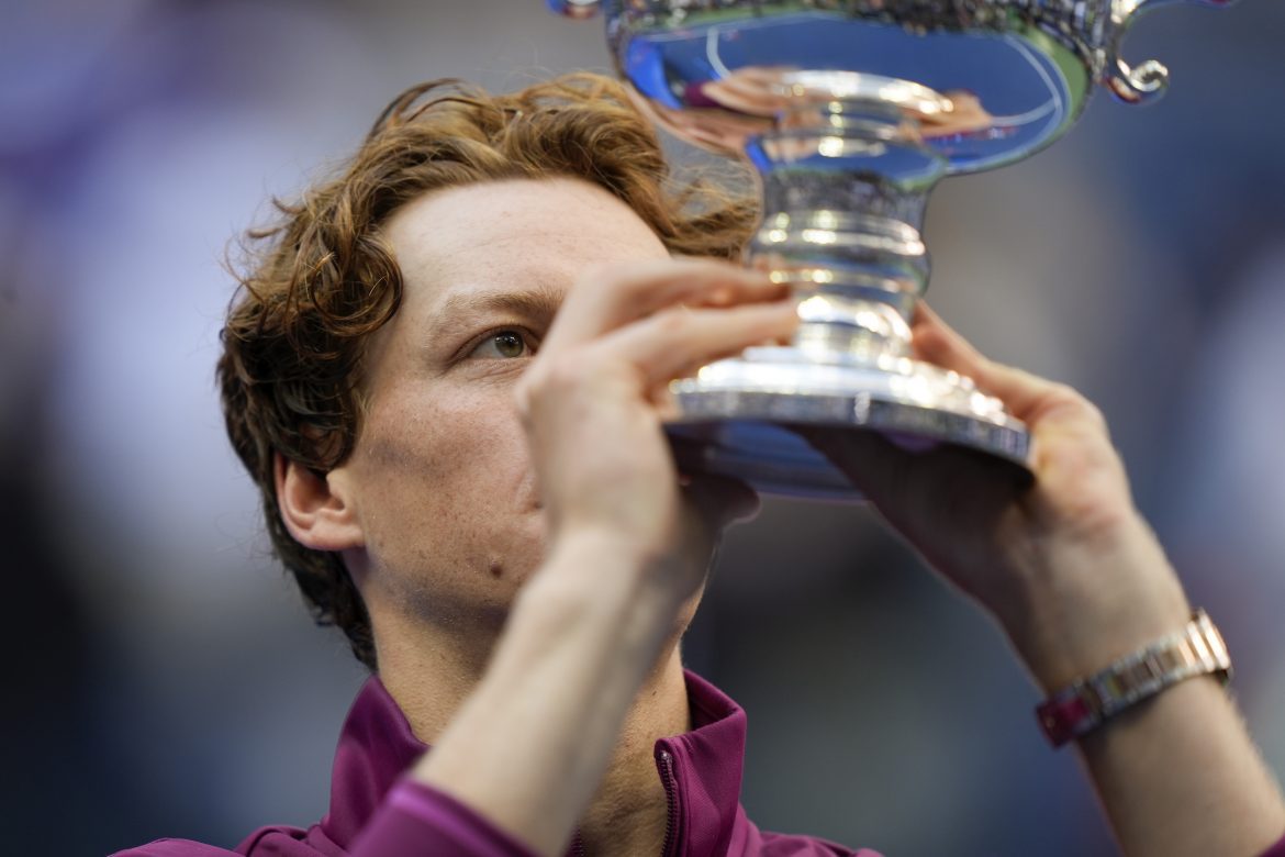 Jannik Sinner, Trofej, US Open 2024
