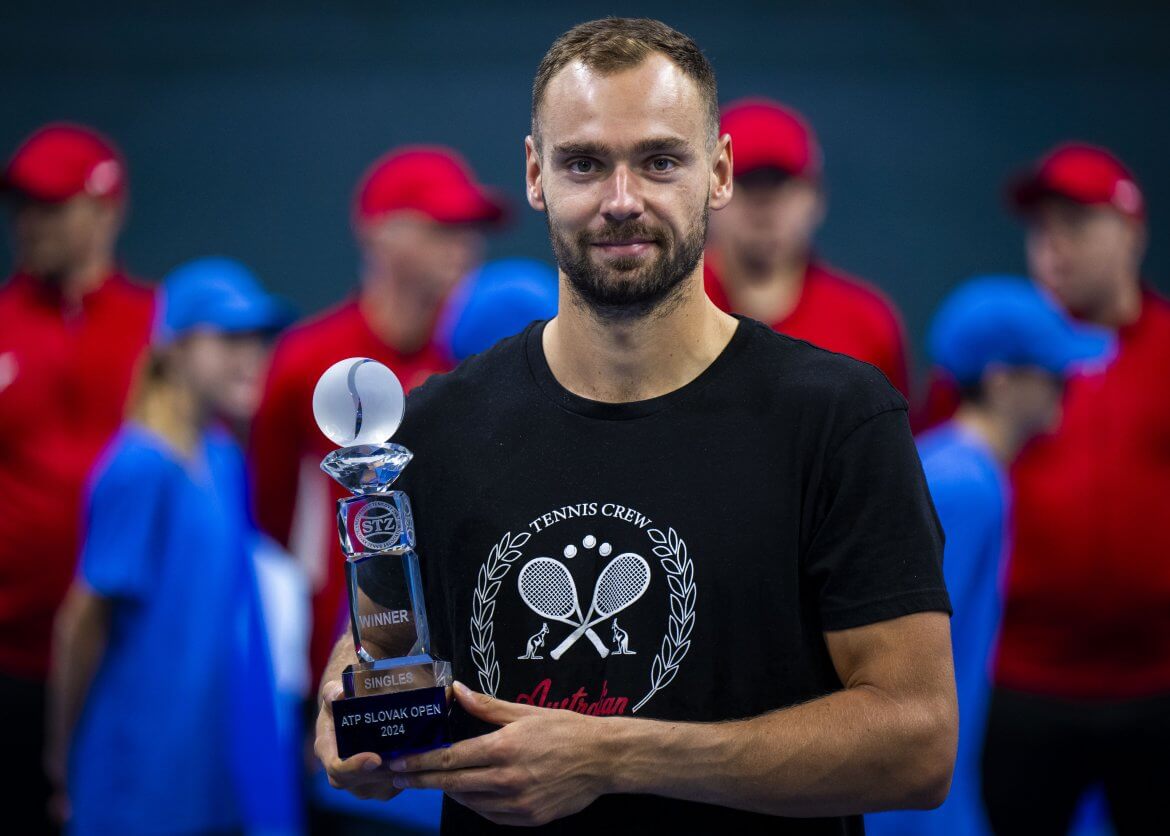 Roman Safiullin, Slovak Open 2024, Bratislava, Trofej