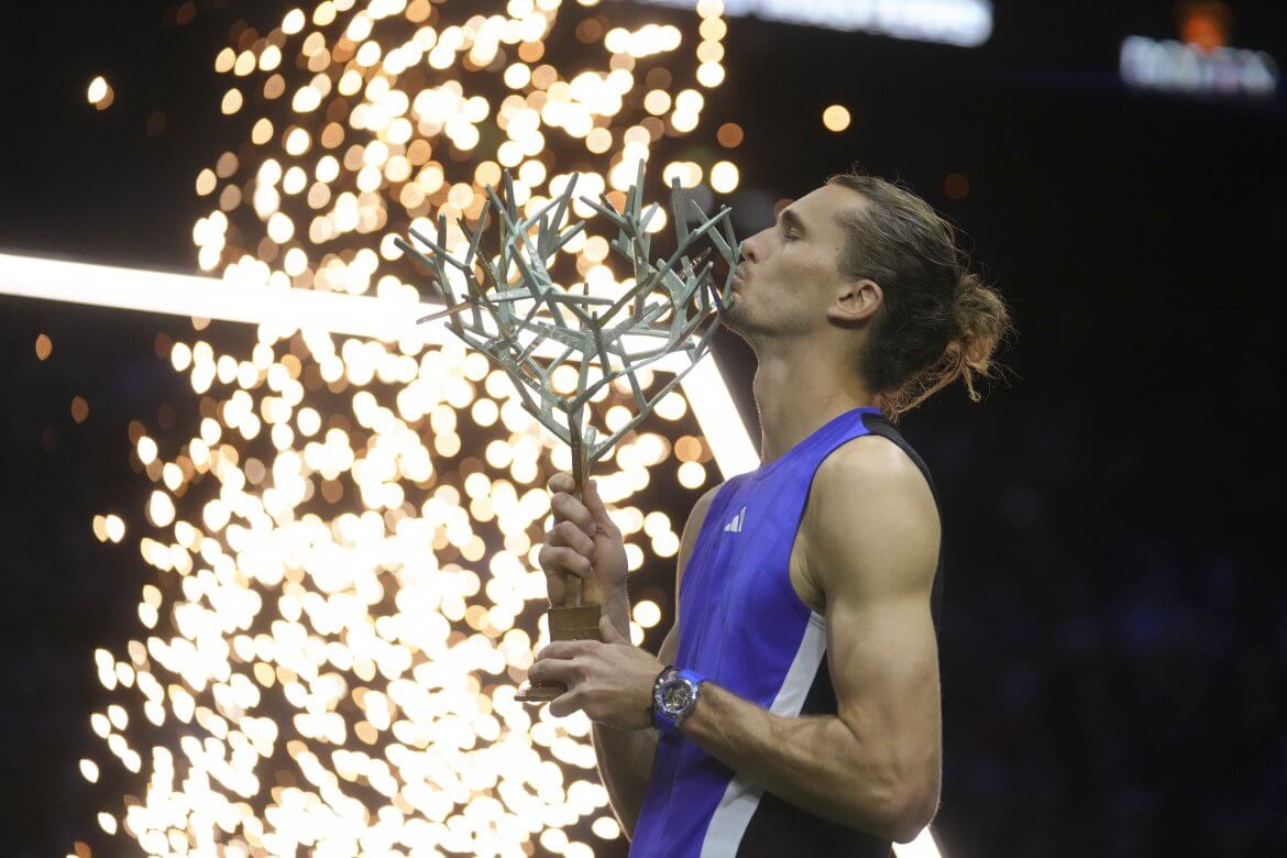 Alexander Zverev, ATP Paríž Masters, Trofej