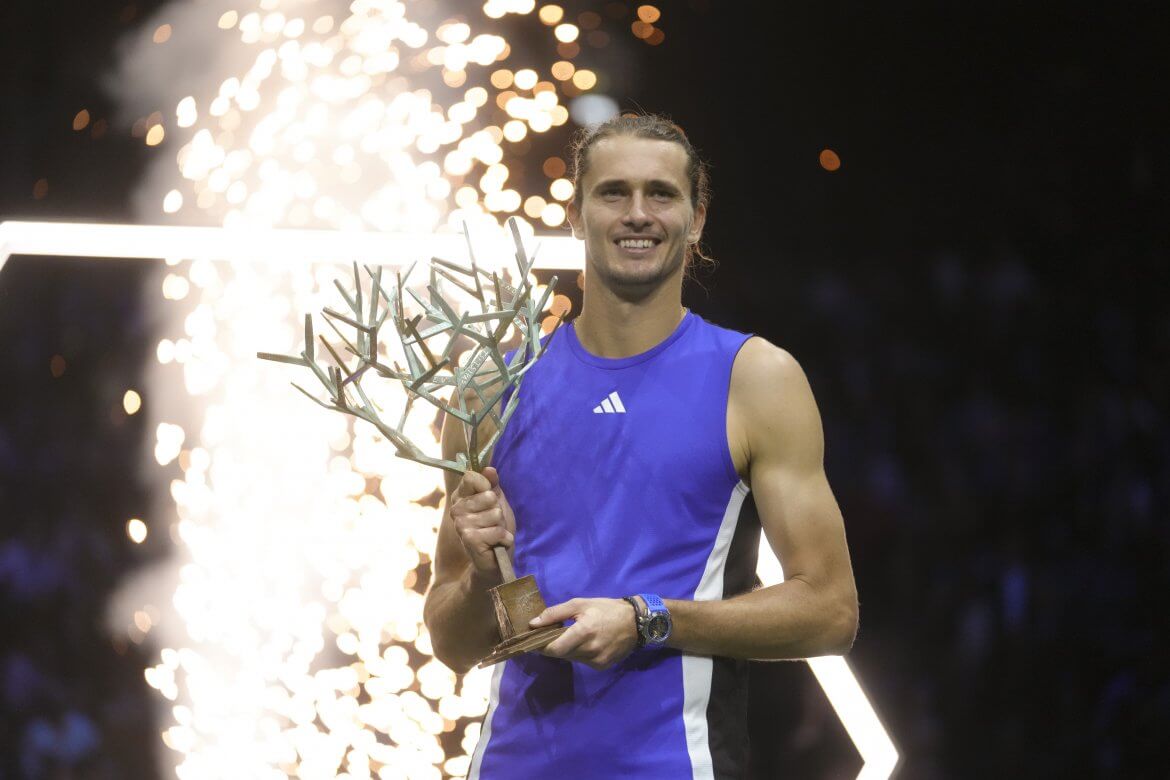 Alexander Zverev, ATP Paríž Masters 1000, Trofej