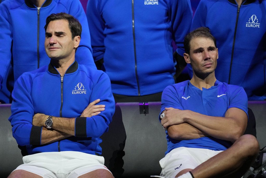 Roger Federer a Rafael Nadal