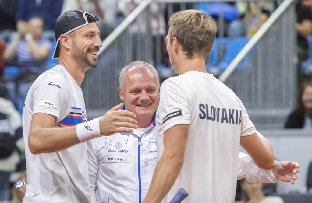 Igor Zelenay, Lukáš Klein, Tibor Tóth, Slovensko, Davis Cup, Davisov pohár