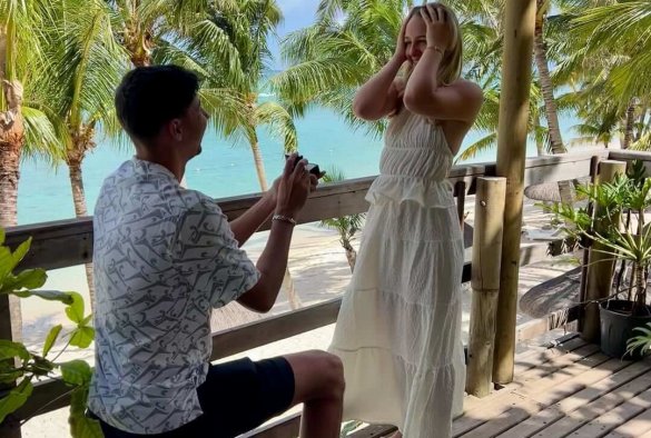 Amy Pedericková, Alexei Popyrin, Zásnuby, Instagram