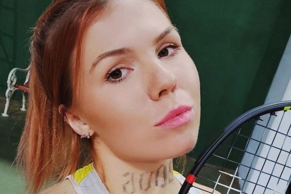 Ukrajinská tenistka Alexandra Olejnikovová.