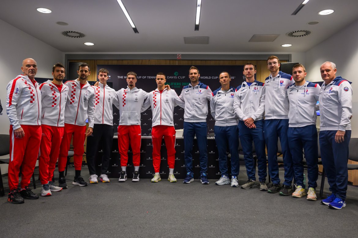 Slovensko, Chorvátsko, Žreb, Davis Cup, Davisov pohár