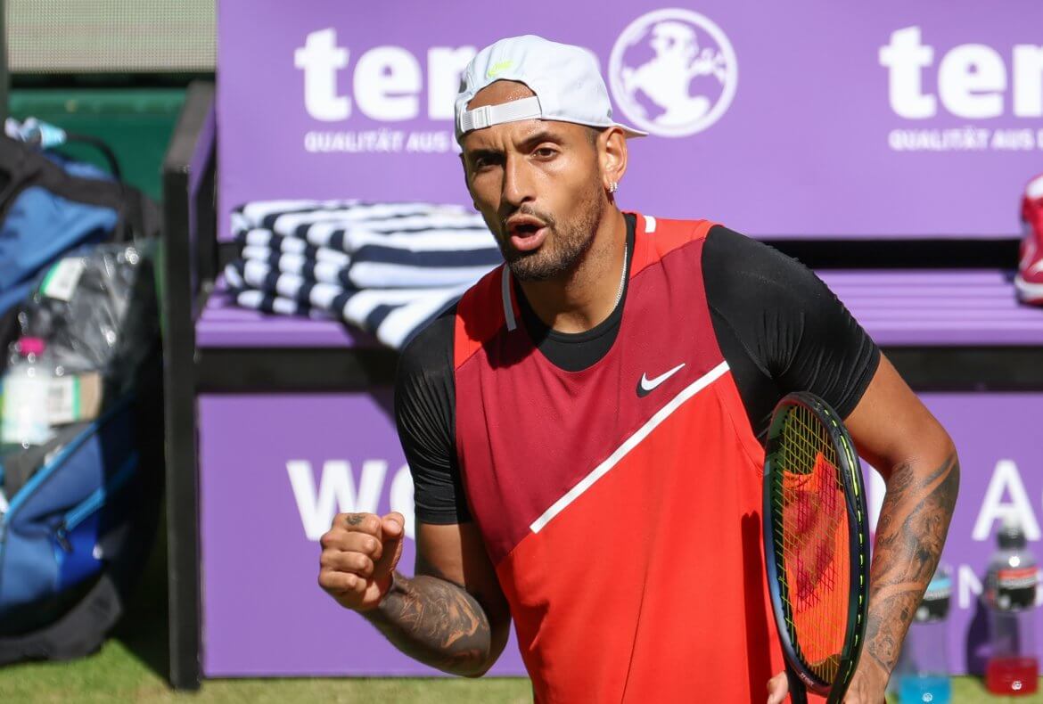 Austrálčan Nick Kyrgios.