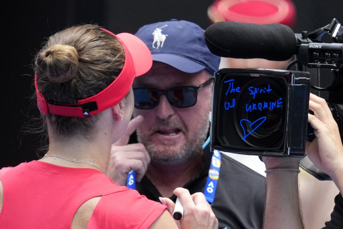 Jelina Svitolinová, Odkaz, Kamera, Melbourne, Australian Open 2025