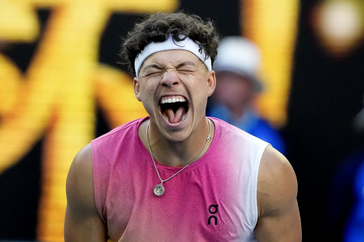 Ben Shelton, Melbourne, Australian Open 2025