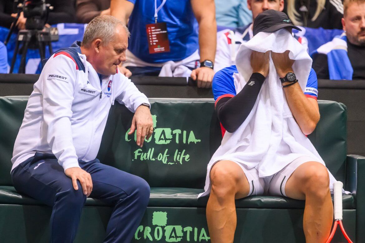 Tibor Tóth, Slovensko, Davis Cup, Davisov pohár, Osijek, Jozef Kovalík