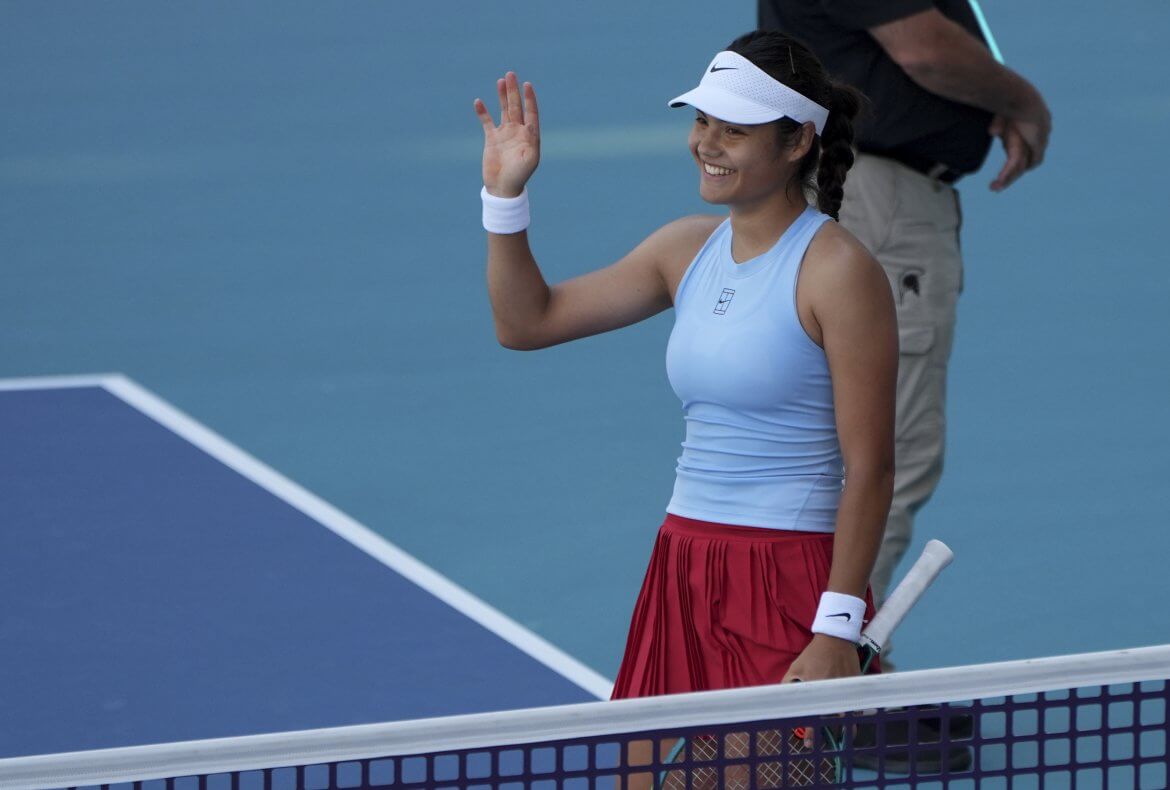 Emma Raducanuová, WTA Miami Open