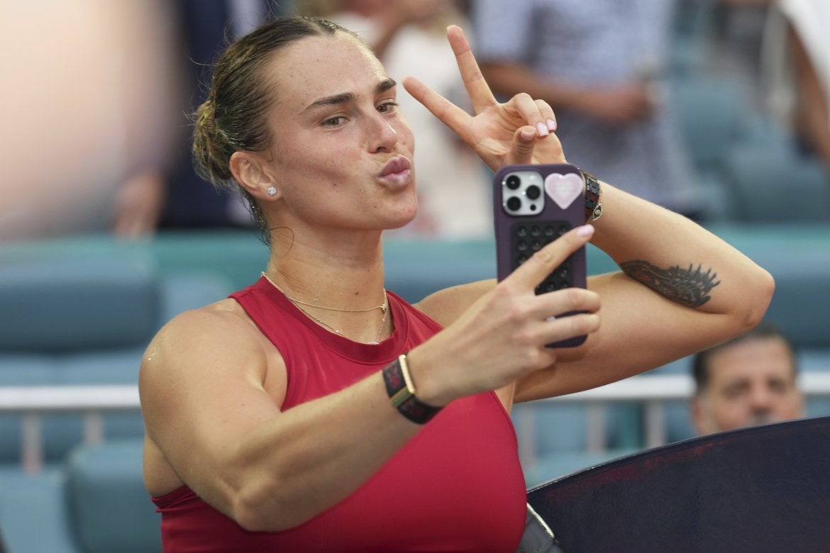 Aryna Sabalenková, Trofej, WTA Miami Open
