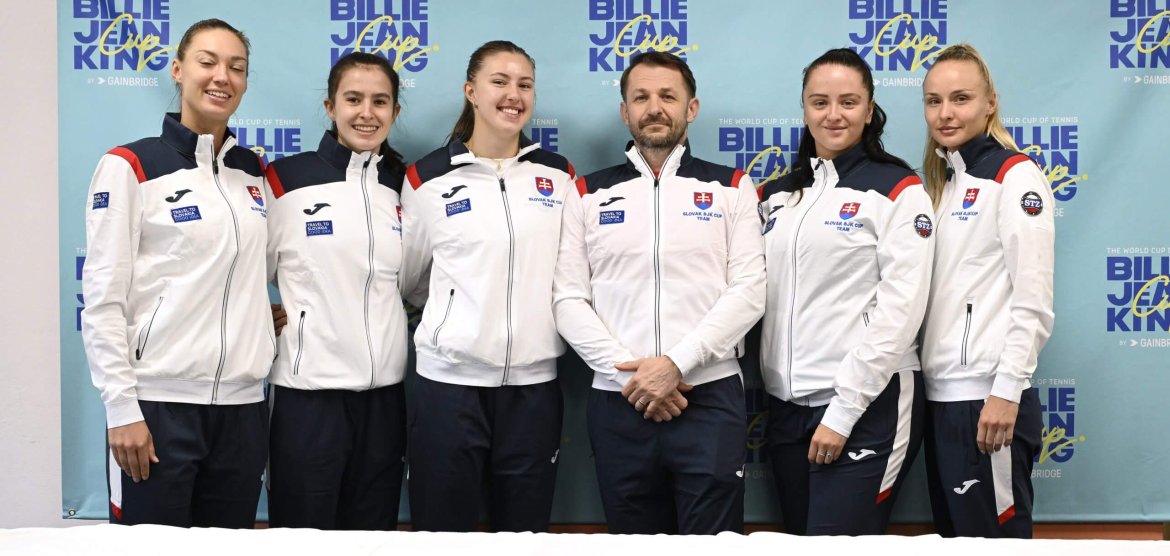 Matej Lipták, Rebecca Šramková, Viktória Hrunčáková, Renáta Jamrichová, Mia Pohánková, Tereza Mihalíková, Pohár Billie Jean Kingovej, Slovensko