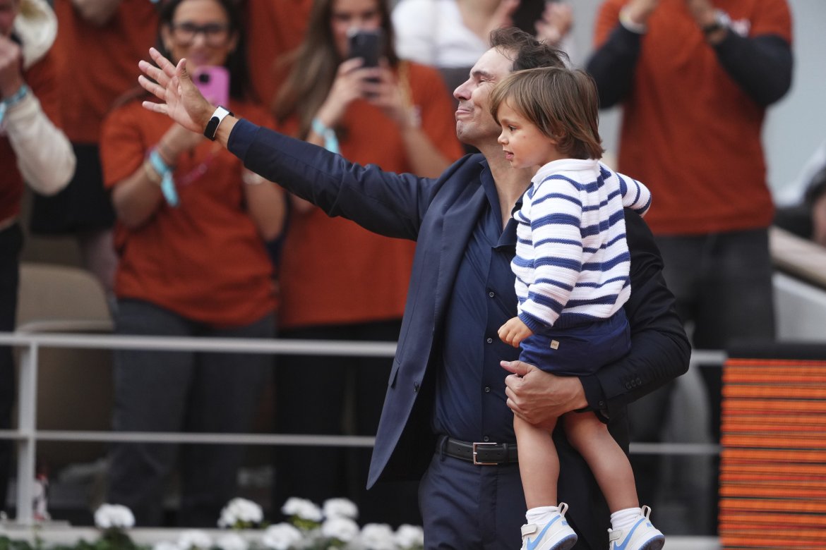 Rafael Nadal, Rafael Junior, Rozlúčka, Roland Garros 2025, Paríž