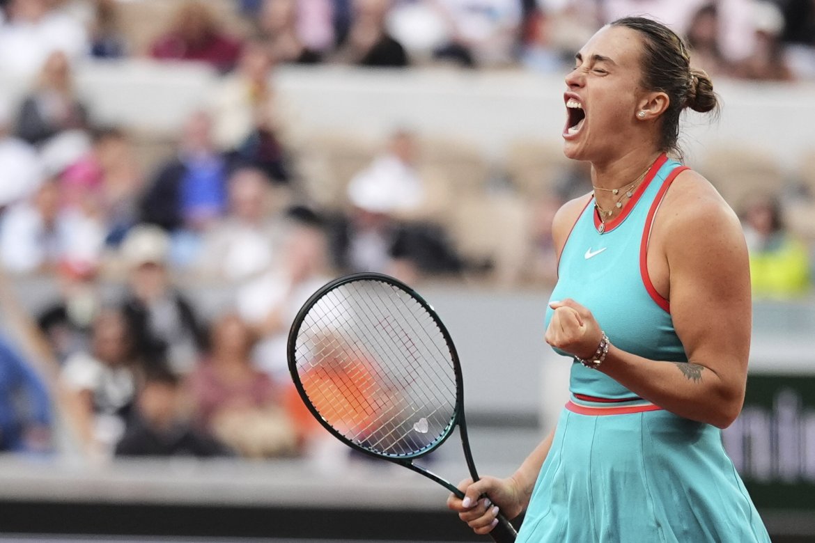 Aryna Sabalenková, WTA Roland Garros 2025, Paríž