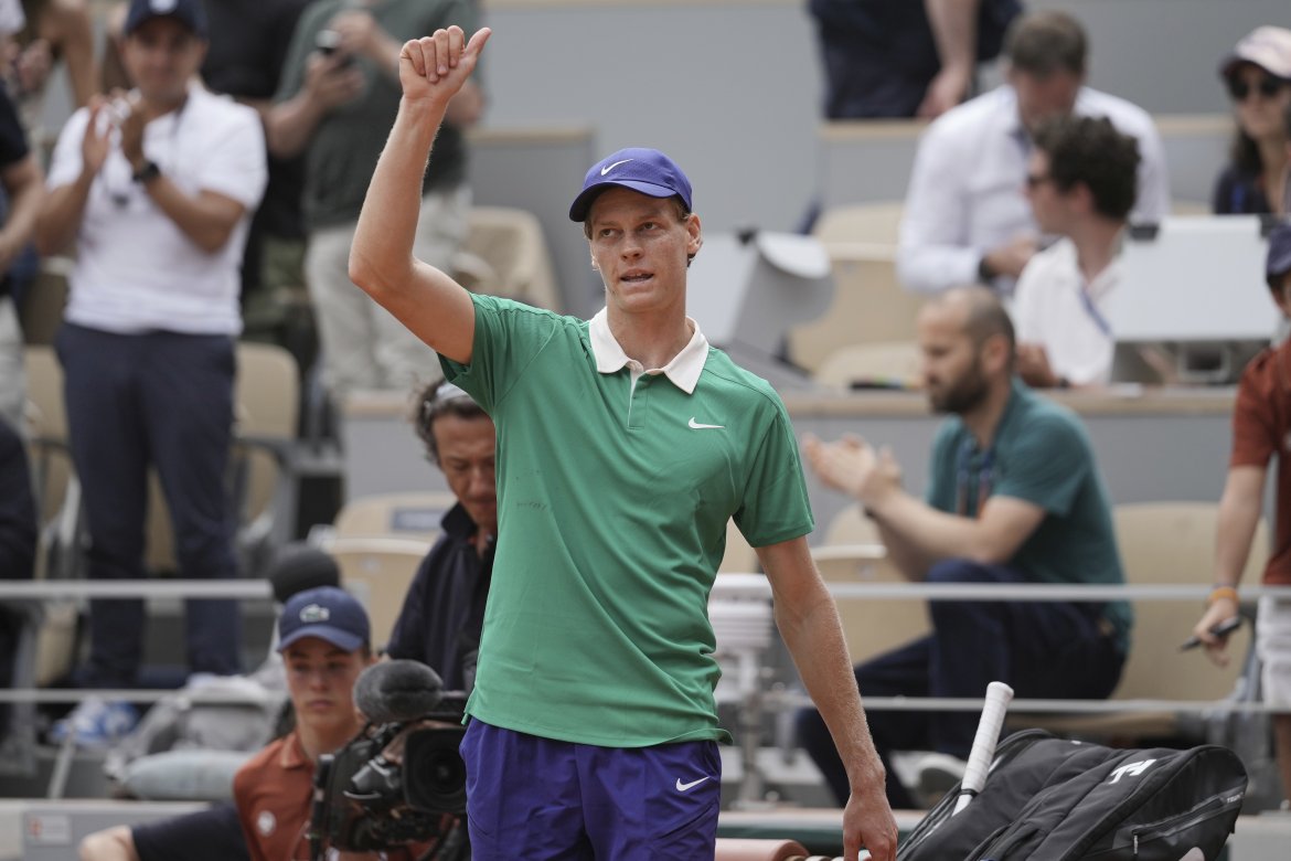 Jannik Sinner, ATP Roland Garros 2025, Paríž