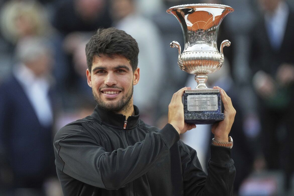 Carlos Alcaraz, ATP Rím, Trofej