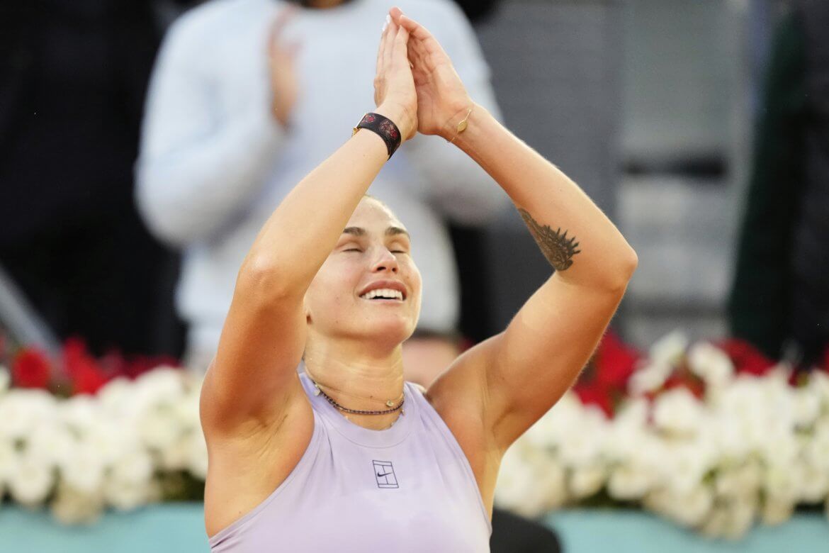 Aryna Sabalenková, WTA Mutua Madrid Open, Trofej