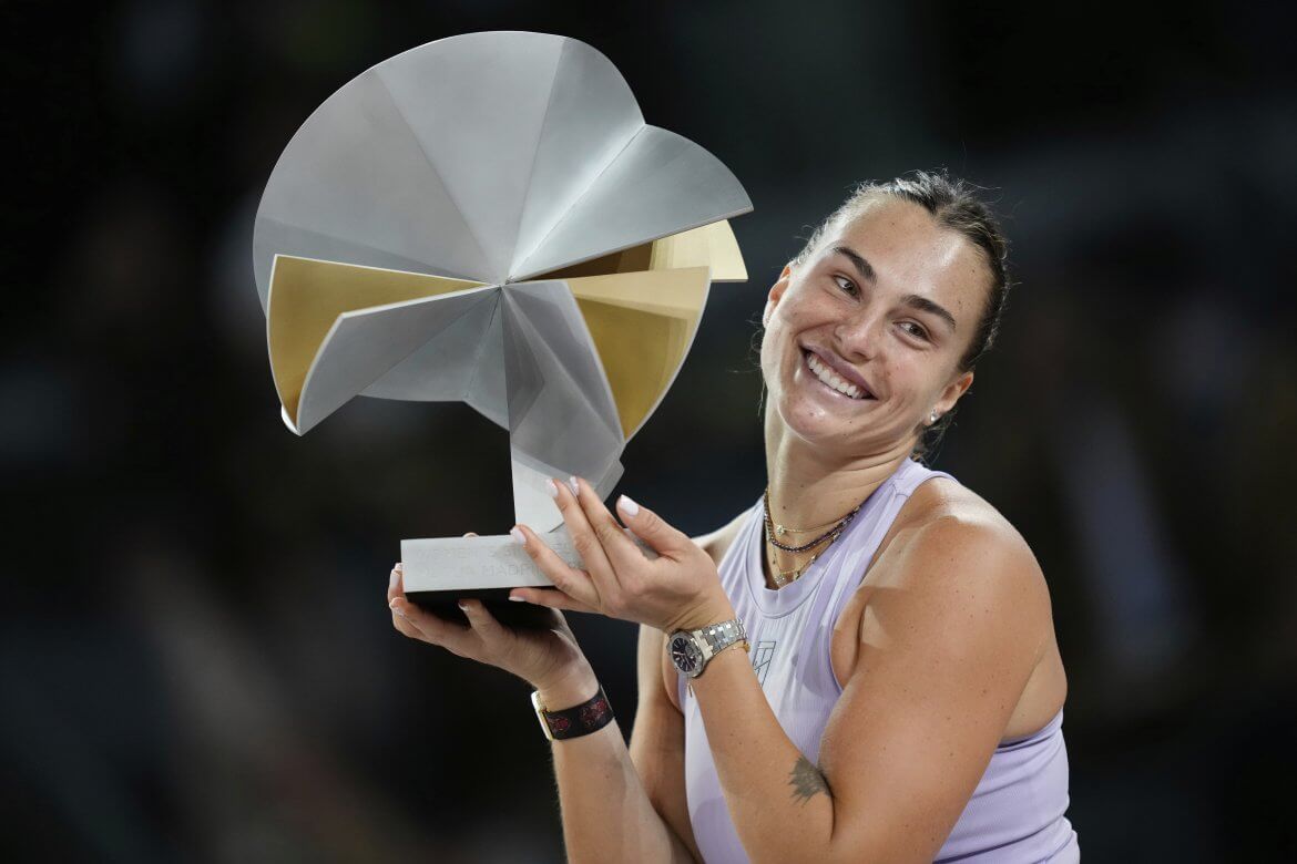 Aryna Sabalenková, WTA Mutua Madrid Open, Trofej