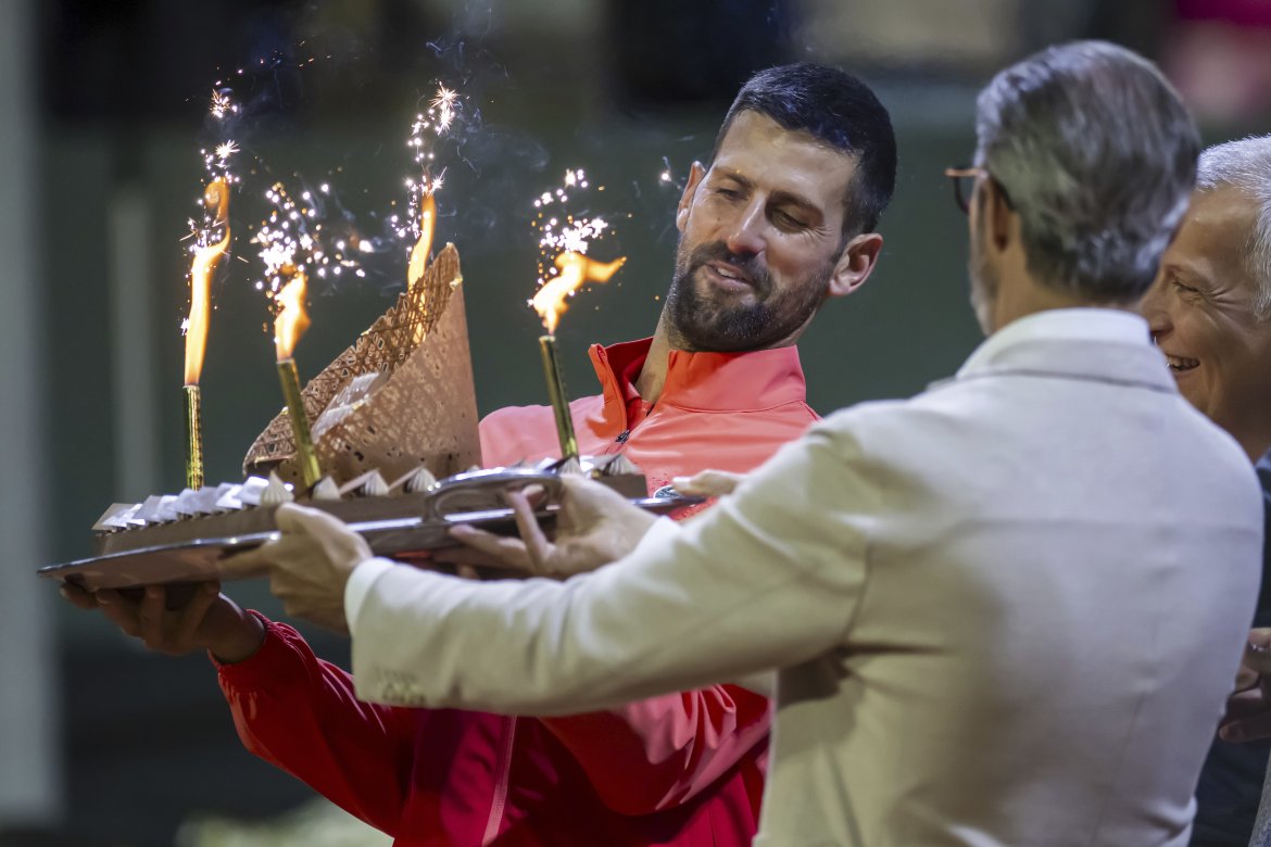 Novak Djokovič, ATP Ženeva Open, Torta