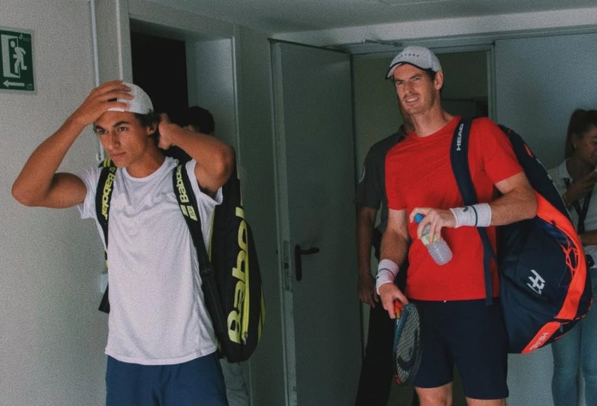 Imran Sibile a Andy Murray