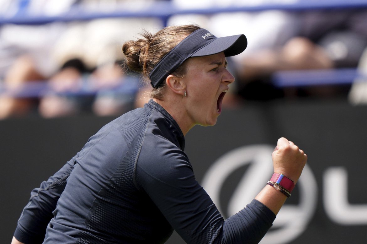 Barbora Krejčíková, WTA Eastbourne