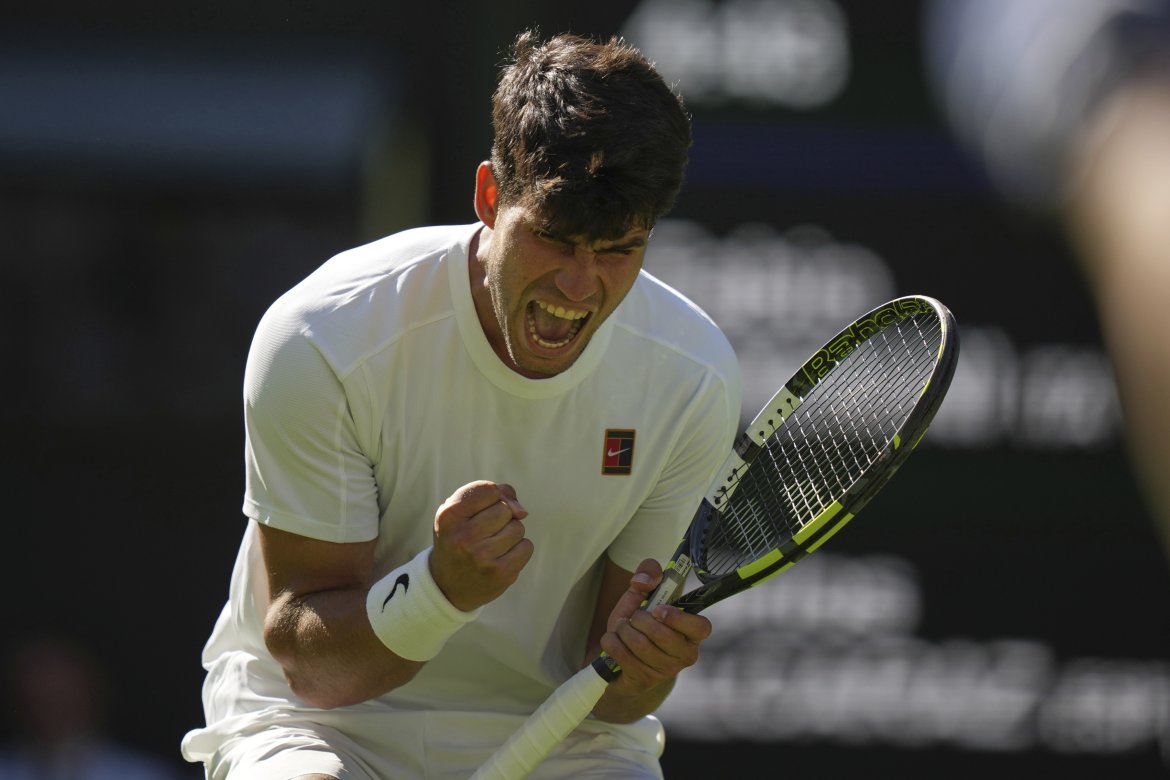 Carlos Alcaraz, Wimbledon 2025