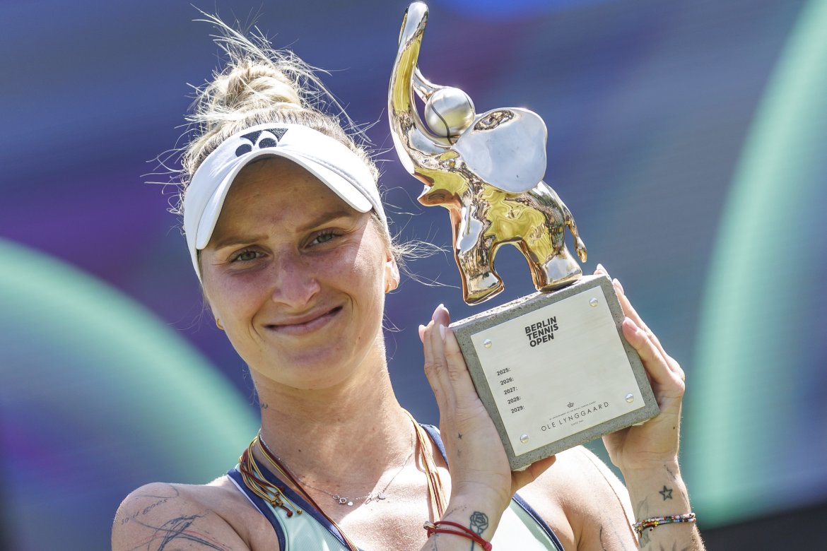 Markéta Vondroušová, Trofej, WTA Berlín