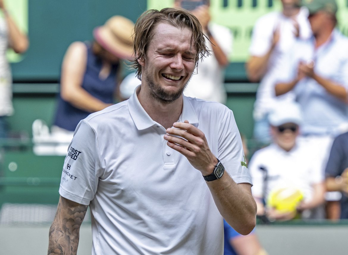 Alexander Bublik, ATP Halle, Finále