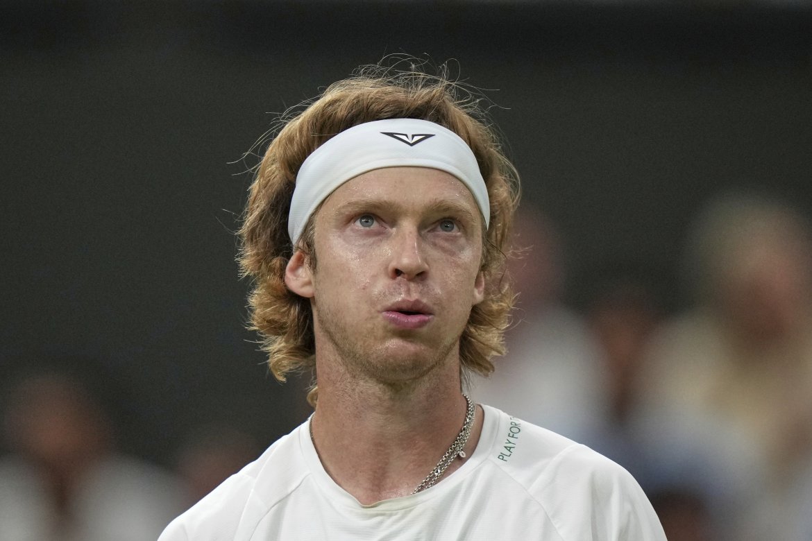 Andrej Rubľov, Wimbledon 2025