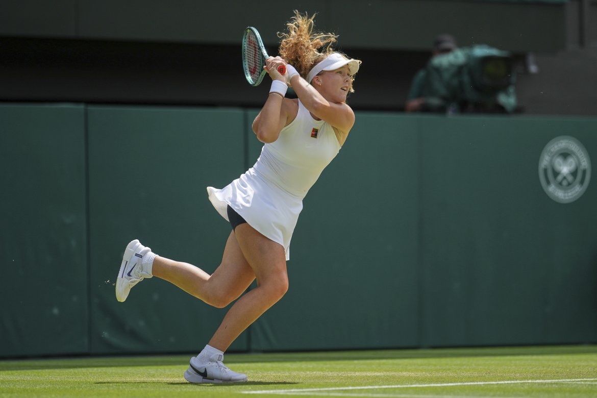 Ruská tenistka Mirra Andrejevová, Wimbledon 2025
