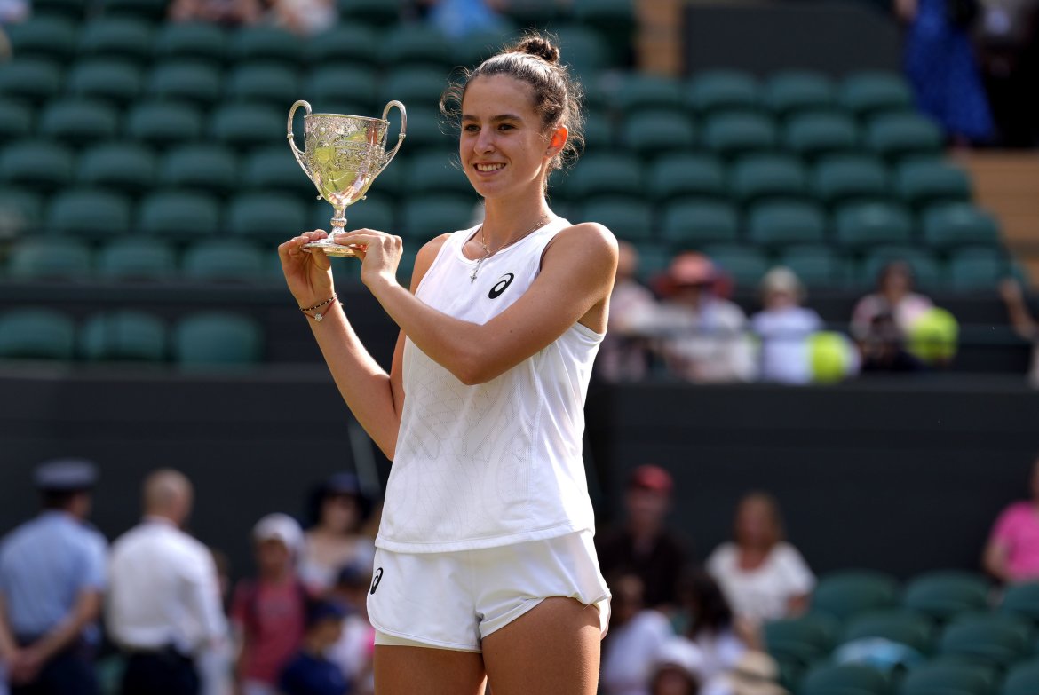 Mia Pohánková, Trofej, Juniorský Wimbledon 2025