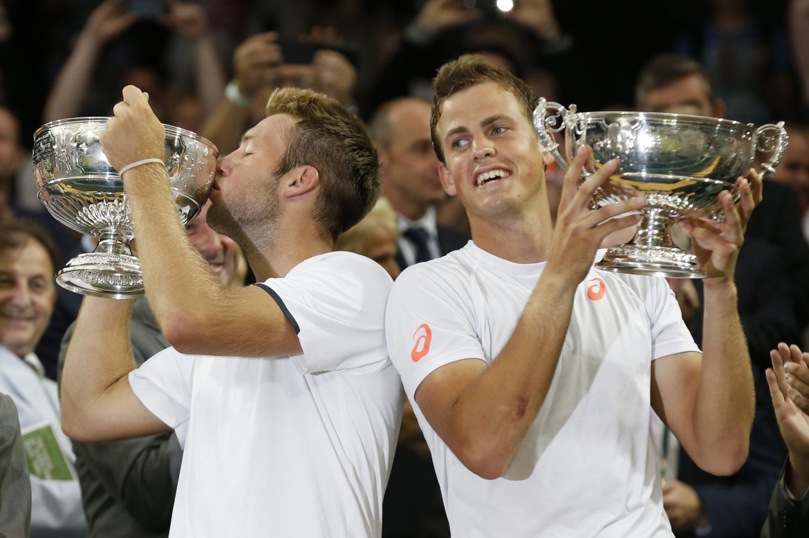 Vasek Pospisil, Jack Sock, Trofeje
