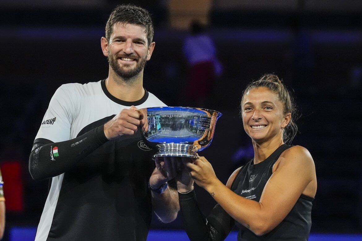 Sara Erraniová, Andrea Vavassori, Trofej, US Open mix