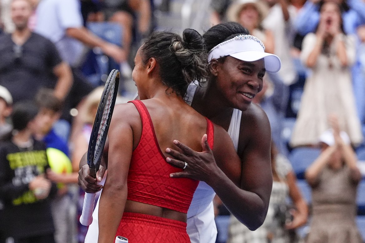 Venus Williamsová, Leylah Fernandezová, US Open 2025, Štvorhra