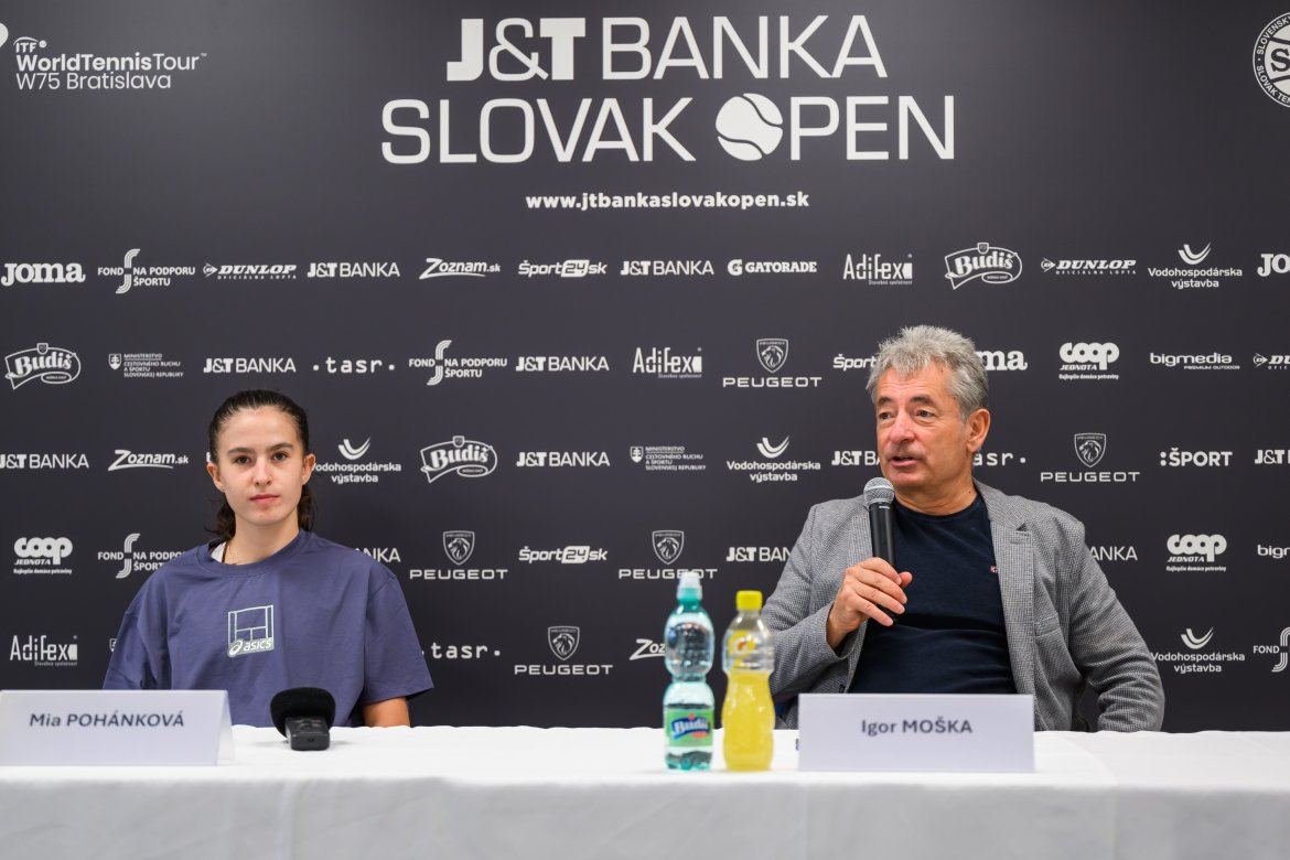 Igor Moška, Mia Pohánková, Slovak Open 2025