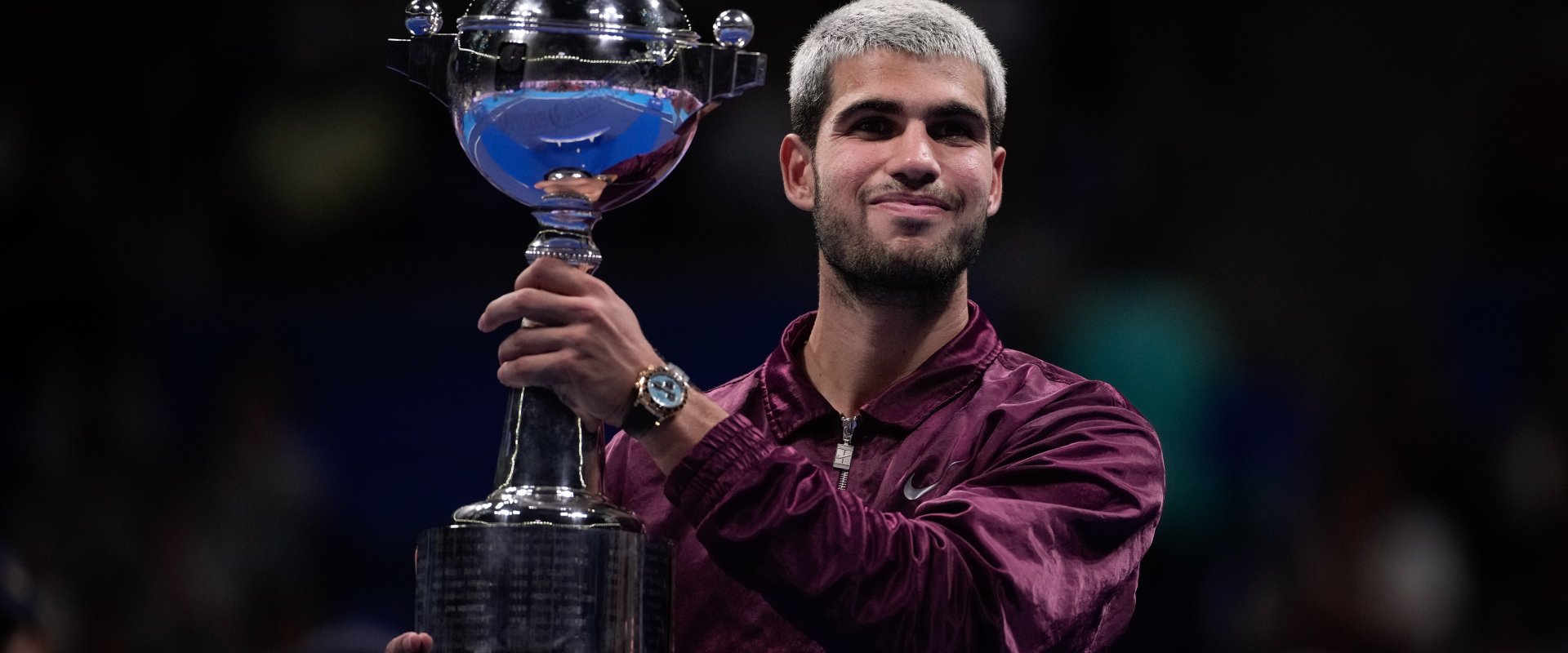 Carlos Alcaraz. ATP Tokio, Japan Open, Trofej