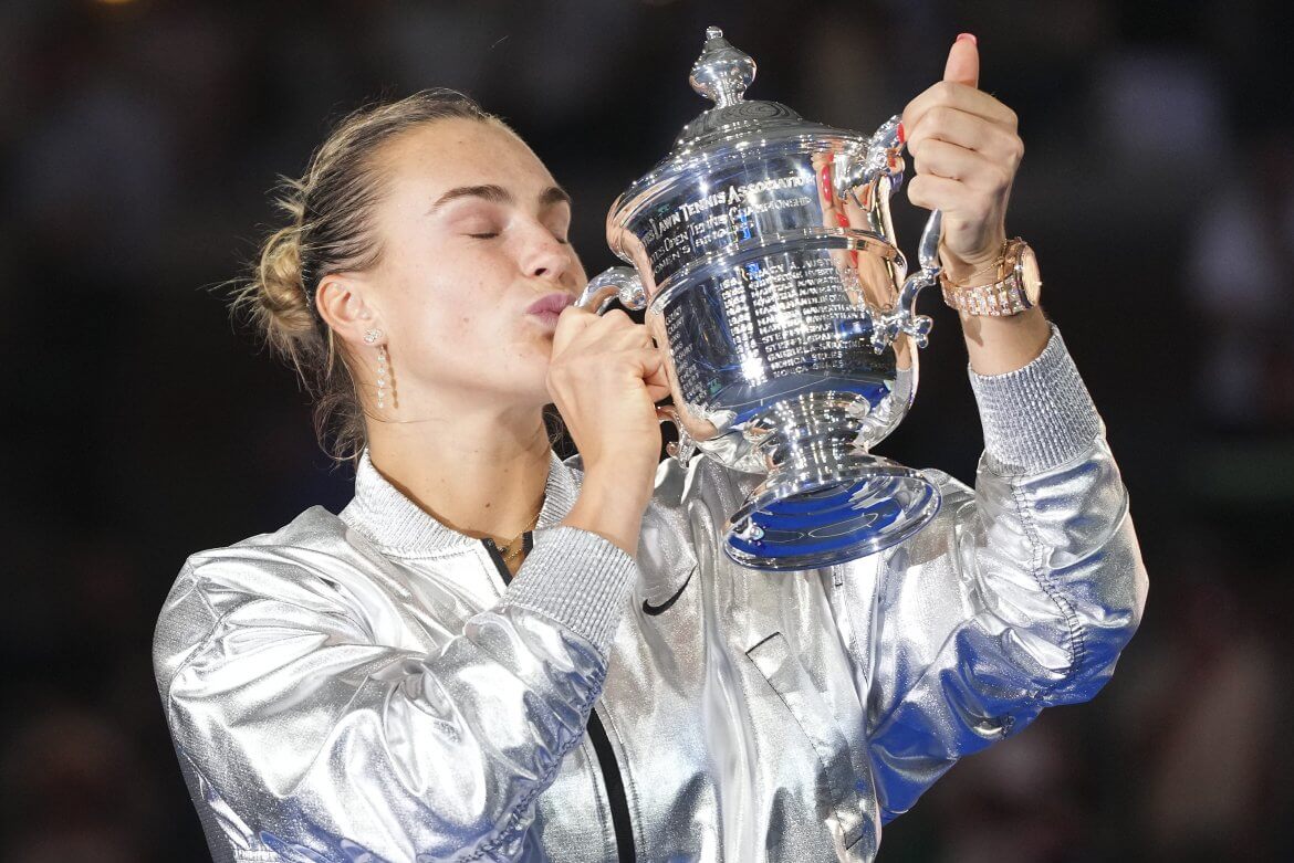 Aryna Sabalenková, Finále, US Open 2025, Trofej