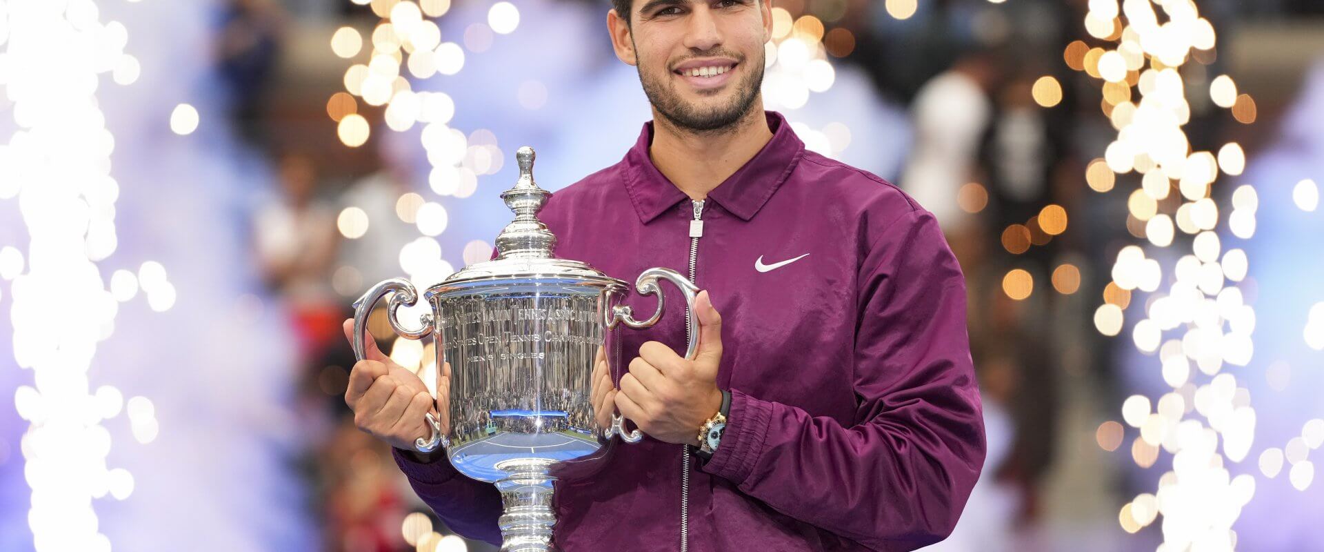 Carlos Alcaraz, Trofej, US Open 2025