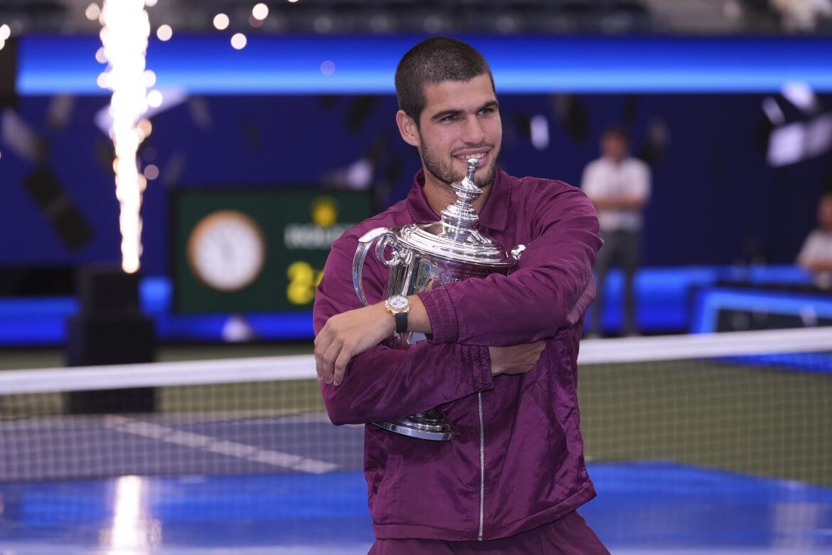Carlos Alcaraz, Trofej, US Open 2025