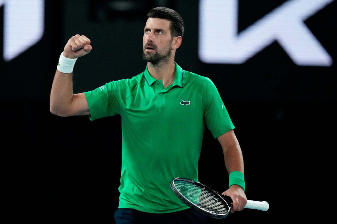 Novak Djokovič, Australian Open 2026, Melbourne, Semifinále