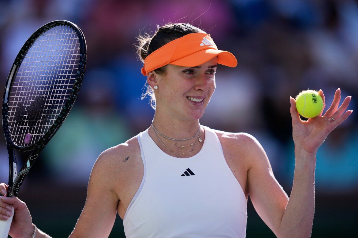 Jelina Svitolinová, BNP Paribas Open, WTA Indian Wells