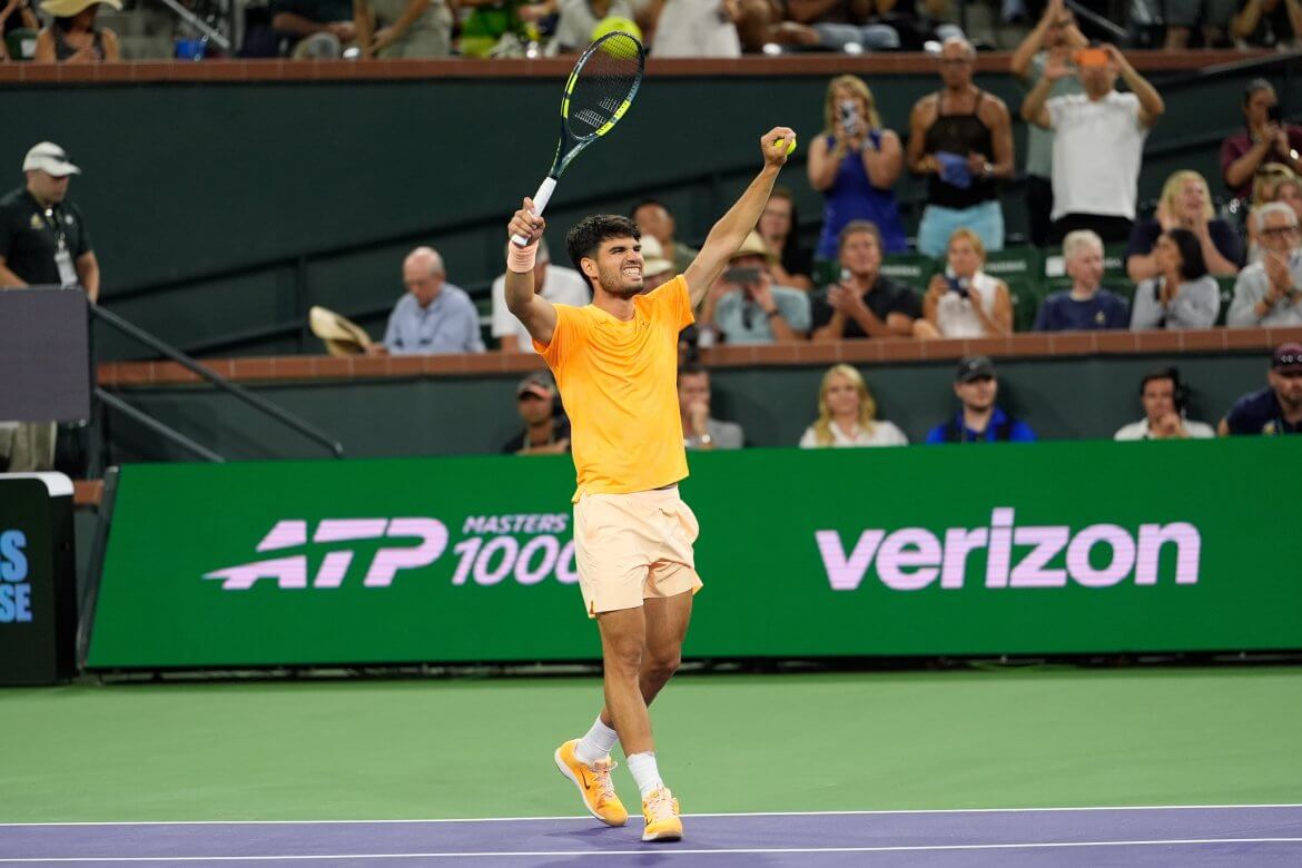 Carlos Alcaraz, BNP Paribas Open, ATP Indian Wells