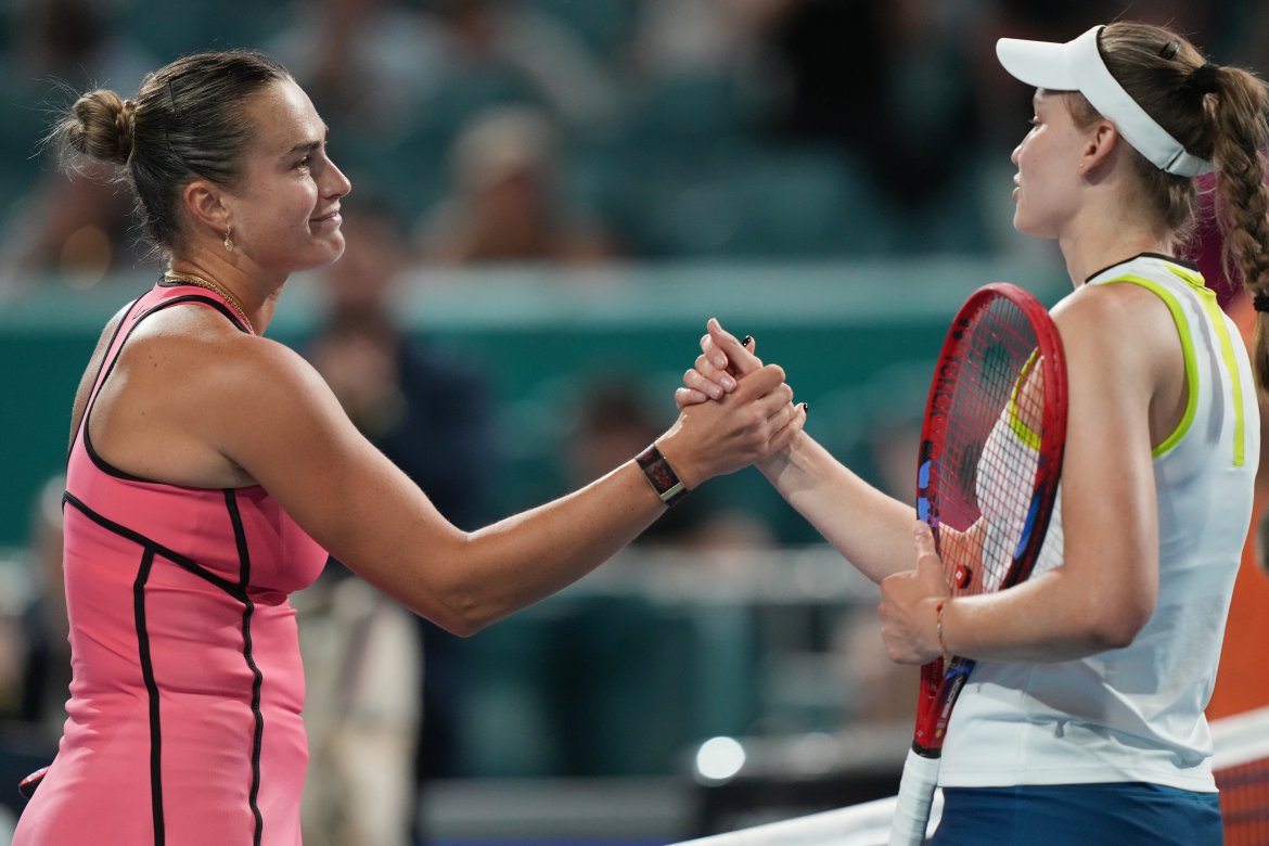 Aryna Sabalenková, Jelena Rybakinová, WTA Miami Open